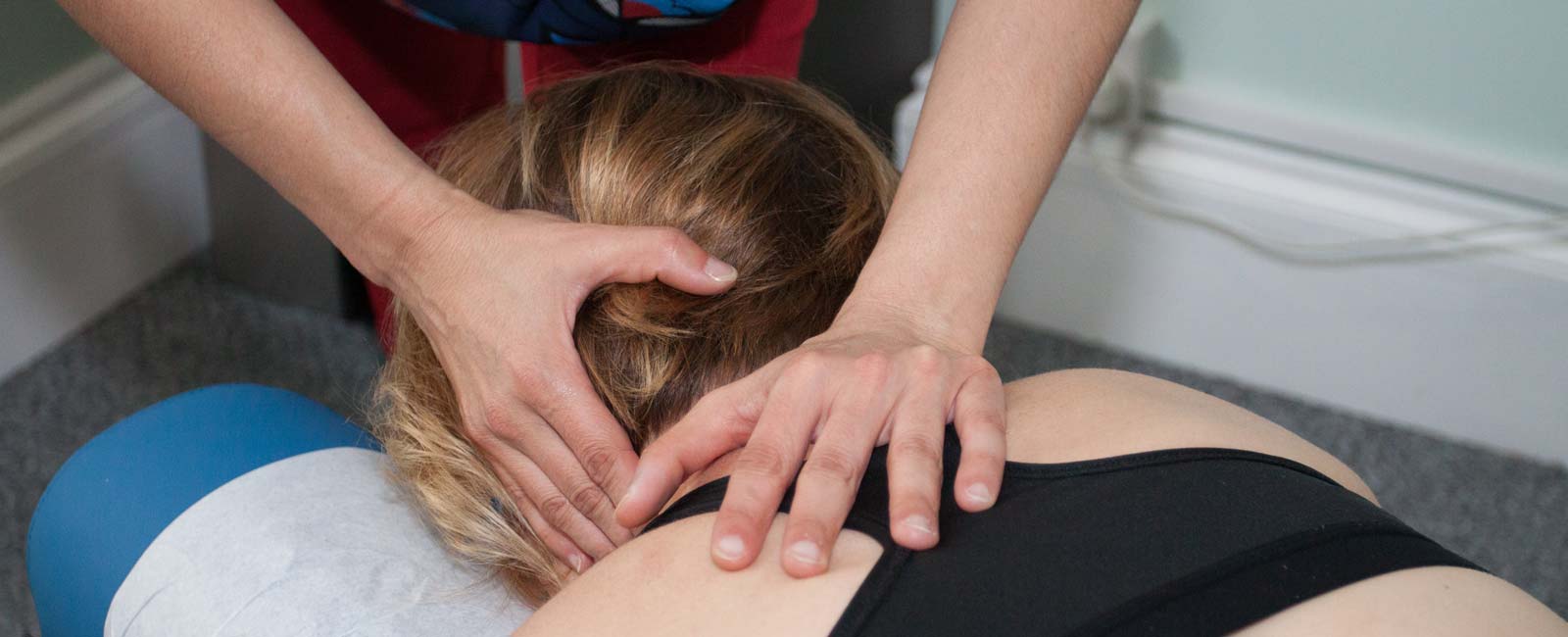 Chiropractic treatment of back, neck, shoulder, hip and other pain.